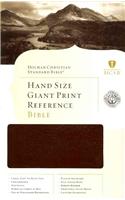 Hand Size Giant Print Reference Bible-HCSB