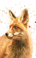 Bree Merryn Fox Lined Notebook