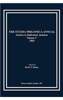 Studia Philonica Annual V, 1993