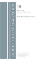 Code of Federal Regulations, Title 40 Protection of the Environment 87-95, Revised as of July 1, 2018: (Code of Federal Regulations, Title 40 Protection of the Environment)