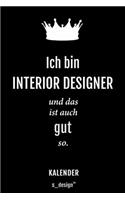 Kalender für Interior Designer