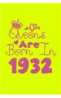 Queens Are Born In 1932 Notebook