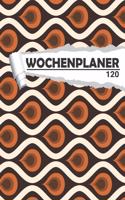 Wochenplaner Vintage: Eleganter Terminplaner I DIN A5 I 120 Seiten I Undatiert I Wochenkalender I Organizer für Schule, Uni und Büro