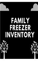 Family Freezer Inventory