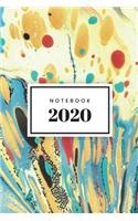 NOTEBOOK 2020 - Ruled Notebook Journal, 120 Pages, Classic Ruled Premium Notebook, Matte Cover Finish, Writing Note Taking Diary, Lined Journal (6in x 9in - 15.24cm x 22.86cm)