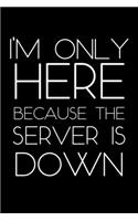 I'm Only Here Because the Server Is Down