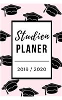 Studien Planer 2019 / 2020: A5 Coole Geschenkidee PLANER zum Studium - Notizbuch für Studenten - Studienbeginn - Erstes Semester - Pruefung - Geburtstag - Terminkalender