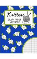 Knitters Graph Paper Notebook