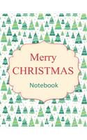 Merry CHRISTMAS Notebook: Holiday Journal with Christmas Planner Organize, Planning