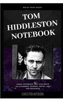 Tom Hiddleston Notebook: Great Notebook for School or as a Diary, Lined With More than 100 Pages. Notebook that can serve as a Planner, Journal, Notes and for Drawings.