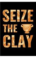 Seize The Clay: Pottery Project Book - 80 Project Sheets to Record your Ceramic Work - Gift for Potters