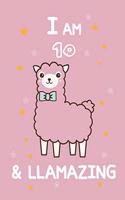 I AM 10 & LLamazing