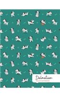 Dalmatian Ruled Notebook