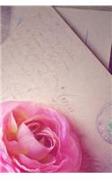 PINK ROSE - a lined journal