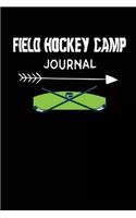 Field Hockey Camp Journal: Best Field Hockey Summer Sleepaway Camp Gift Journal