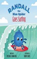 Randall the Blue Spider Goes Surfing