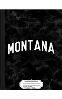 Montana Composition Notebook: College Ruled 93/4 X 71/2 100 Sheets 200 Pages for Writing