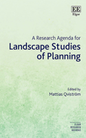 A Research Agenda for Landscape Studies of Planning
