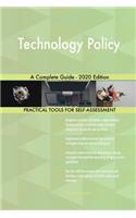 Technology Policy A Complete Guide - 2020 Edition