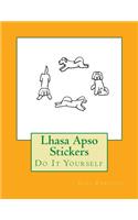 Lhasa Apso Stickers: Do It Yourself