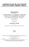 Authorization for the use of military force and current terrorist threats