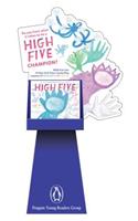 High Five 8-copy SIGNED Floor Display w/ Riser