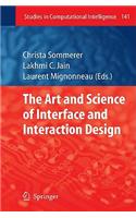 Art and Science of Interface and Interaction Design (Vol. 1)