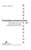Fremdsprachenlernen ALS Konstruktion