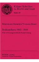 Bodenreform 1945-1949