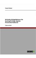 Kritische Erfolgsfaktoren für kostenpflichtige digitale Finanzinformationen