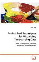 Art-inspired Techniques for Visualizing Time-varying Data