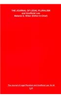 The Journal of Legal Pluralism and Unofficial Law 64/2011