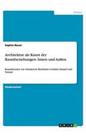 Architektur als Kunst der Raumbeziehungen: Innen und Außen