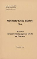 Merkblatt Nr. 25b/31 Hinweise für den winterbeweglichen Einsatz der Infanterie
