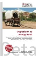 Opposition to Immigration