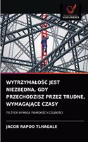 Wytrzymalo&#346;&#262; Jest Niezb&#280;dna, Gdy Przechodzisz Przez Trudne, Wymagaj&#260;ce Czasy