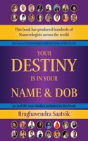 Your Destiny is in Your Name & DOB by RRaghavendra Saatvik, Book on Numerology with 50 Real Life Case Studies [English]