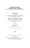 Operations of federal judicial misconduct statutes