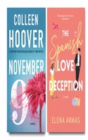 November 9: A Novel + The Spanish Love Deception (2 Books Combo With Free Customized Bookmarks)