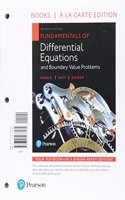 Fundamentals of Differential Equations and Boundary Value Problems, Loose-Leaf Edition, Plus Mylab Math with Pearson Etext -- 24-Month Access Card Package