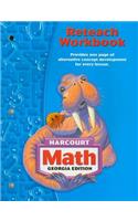 Harcourt Math Georgia Edition Reteach Workbook