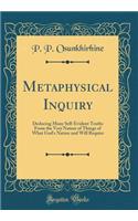 Metaphysical Inquiry