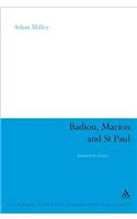 Badiou, Marion and St Paul