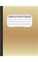 Composition Notebook College Ruled Lined Book: White Blank Lined Retro Composition Book Writing Journal Gift for High School College Students or Teachers