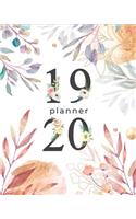 2019-2020 Planner: (August 2019 Through December 2020) - Monthly Planner With Calendar For Schedule and Planner