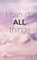 I Can Do All Things