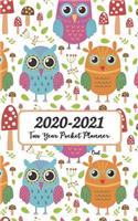 2020-2021 Owl Two Year Pocket Planner
