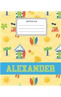 Composition Book Alexander