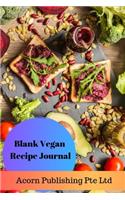 Blank Vegan Recipe Journal