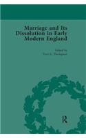 Marriage and Its Dissolution in Early Modern England, Volume 1